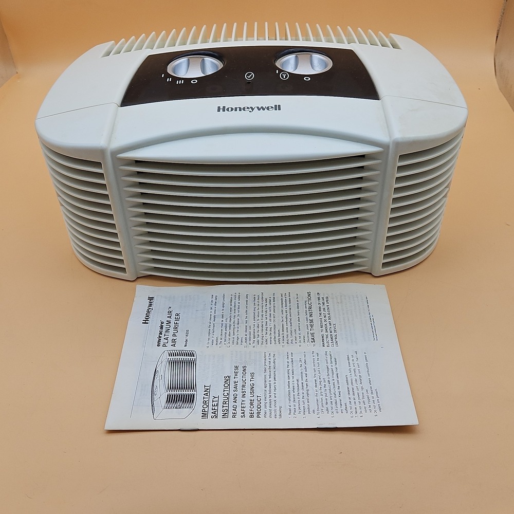 Honeywell HEPAClean Compact Air Purifier Cleaner HEPA Filter Pet Allergies 16200
